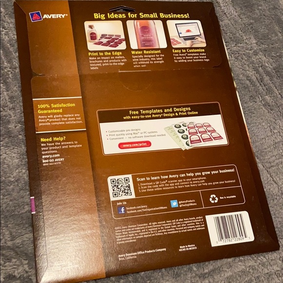 Avery Sticker Labels - Picture 3 of 5